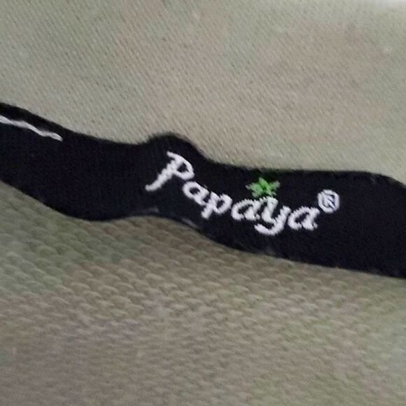 Papaya Sage Green Cosmic Sun Horoscope Graphic Cropped Swearshirt - Picture 9 of 10